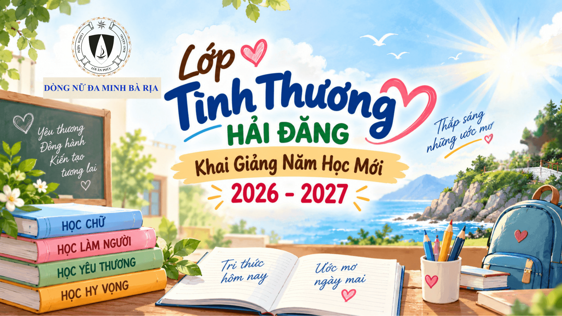 Lớp Tình Thương Hải Đăng Khai Giảng Năm Học Mới 2026 - 2027
